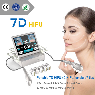 Remover ρυτίδων αδυνατίσματος μηχανών 7d Hifu Ultramage/7d Hifu μηχανή 7d ομορφιάς Hifu