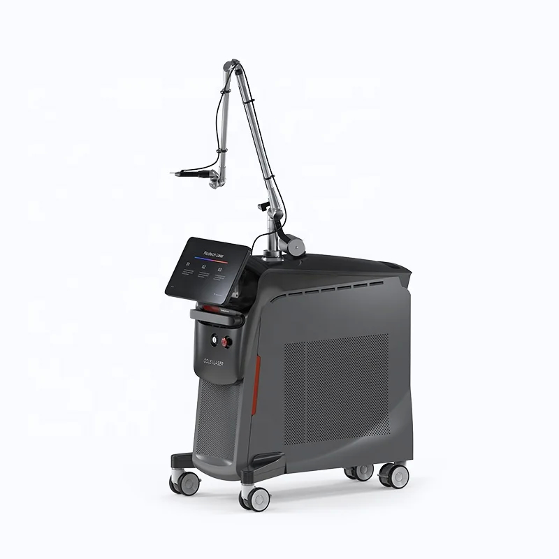 25kg Max 2mm-10mm Picosecond μηχανή αφαίρεσης τατουάζ λέιζερ με μήκος κύματος 532nm\\1064nm\\755nm